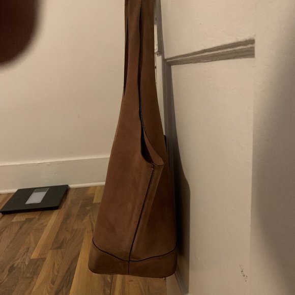 Rag and Bone Suede Shoulder Bag - Picture 2 of 6